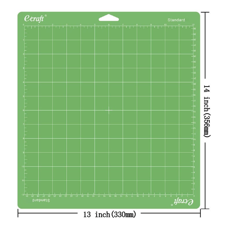 Ecraft Cutting Mat 12X12 For Cricut - Include (Strong/Standard/Light) Adhesive Sticky (3 pack) Flexible Square Gridded Quilting Cut Mats Replacement for Craftsã€Sewing and All Arts.ï¼ˆVariety) - Image 2